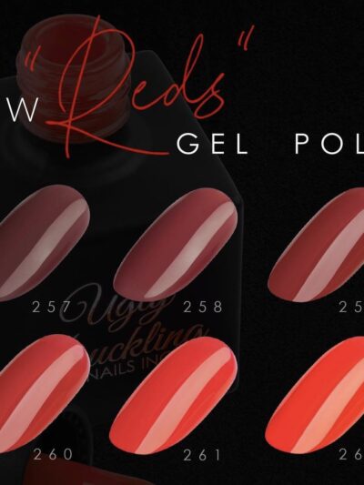 Ugly Ducklings New Red Gel Polish collection
