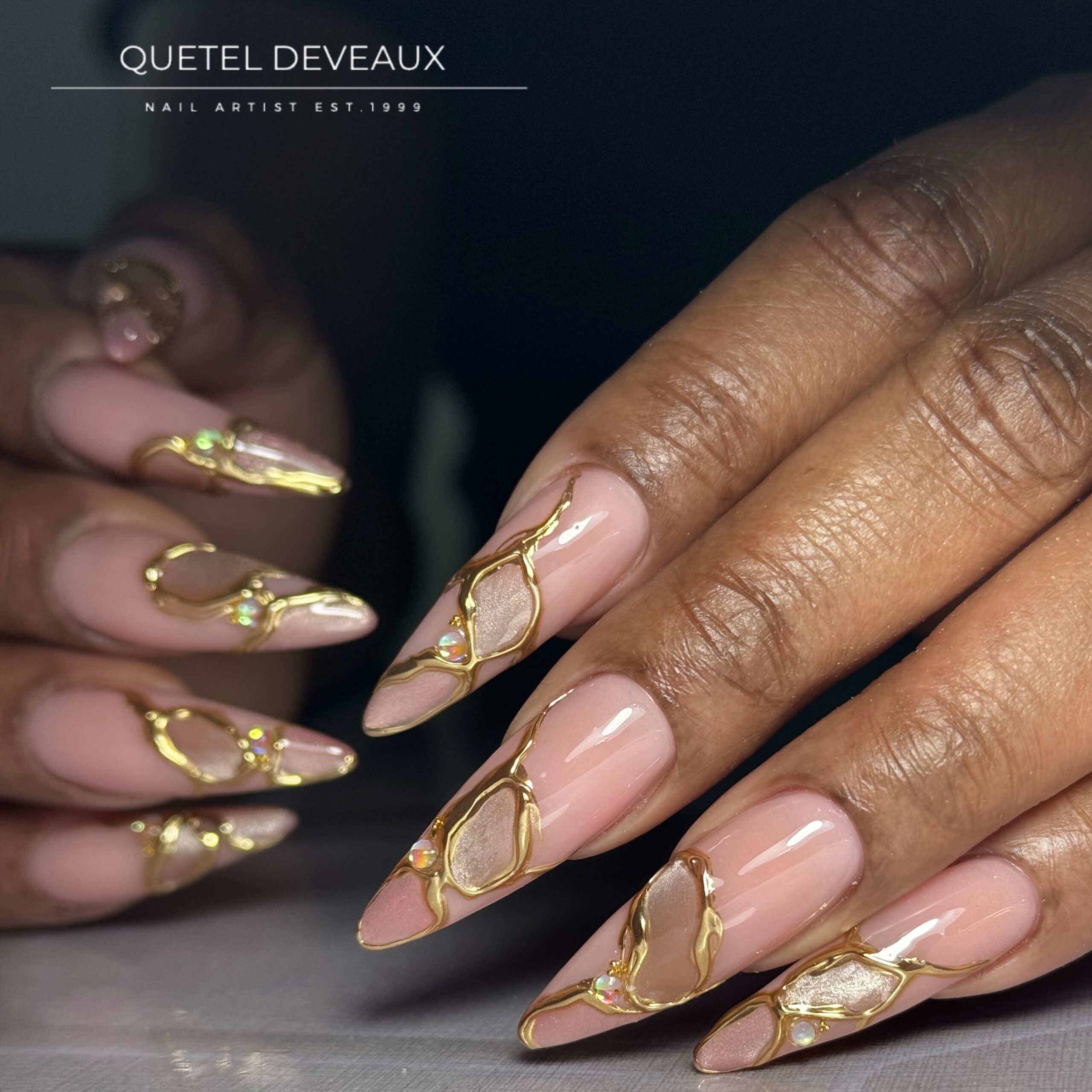 ConVo Chrome Gel Available in Milky White✨Jelly Black✨Black✨Clear - Image 2