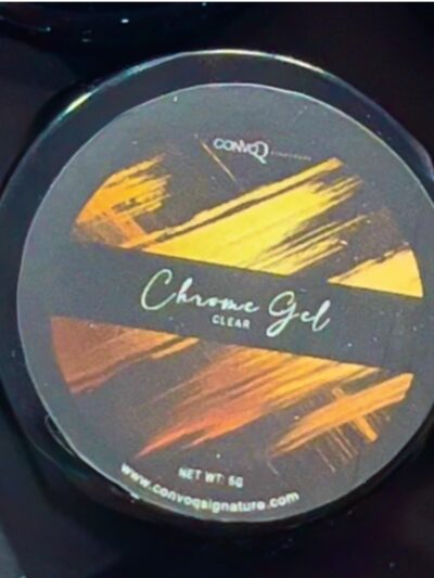 ConVo Chrome Gel Available in Milky White✨Jelly Black✨Black✨Clear